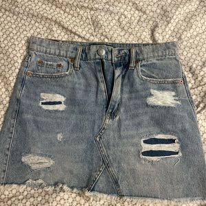 Aero Jean skirt